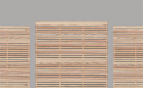 Horizontal Fence Panels Contemporary Fencing Slatted Screen Fencing