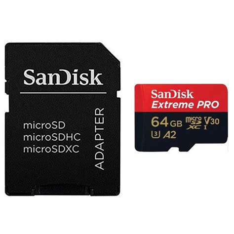 کارت حافظه سن دیسک 64 گیگابایت اکستریم پرو مدل SanDisk Extreme PRO