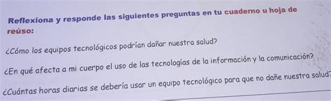 Cuántas Horas Diarias Se Debería Usar Un Equipo Tecnológico Para Que No Dañan Nuestra Salud