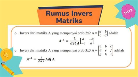 Mencari Invers Matriks, Simak Rumus dan Contohnya di Sini!