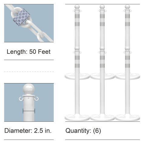 Plastic Stanchions — Mr Chain