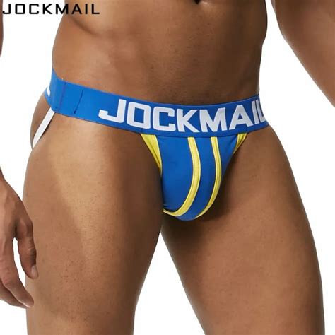 Aliexpress Buy JOCKMAIL Brand Sexy Men S Jockstraps Gay Jocks