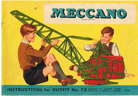 Meccano Meccano Vintage Toys Erector Set