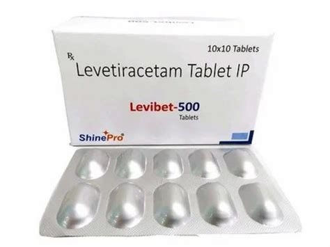 Levetiracetam 500 MG Tablet I P SHINEPRO LIFESCIENCES 10 X 10 At Rs