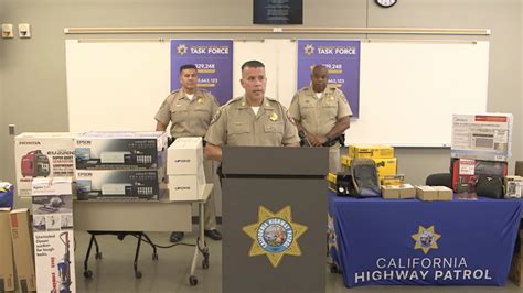 Chp Combats Retail Theft Rings With 50 Arrests In Central Valley As Mob