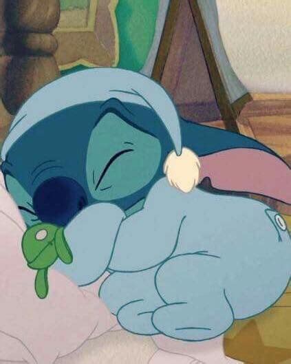 Bonne Nuit Tout Le Monde Nest Il Pas Trop Mignon Stitch