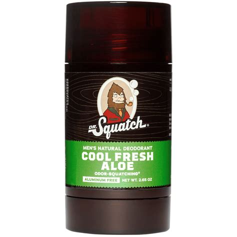 Dr Squatch Natural Deodorant Cool Fresh Aloe 265 Oz