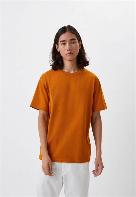 Футболка UNIQLO Uniqlo U, цвет: оранжевый, RTLABW780301 — купить в ...