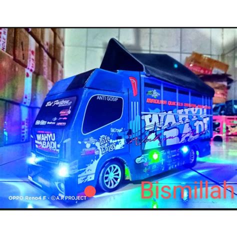 Jual PROMO MINIATUR TRUK MURAH TRUK OLENG MAINAN ANAK BISA BELOK FULL