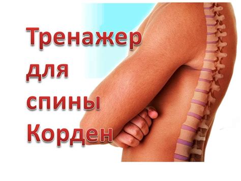 Тренажер для мышц спины Корден - YouTube