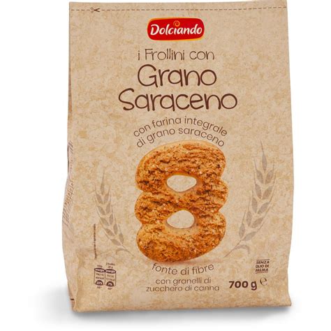 Biscotti Frollini Con Grano Saraceno Dolciando Eurospin Spesa Online