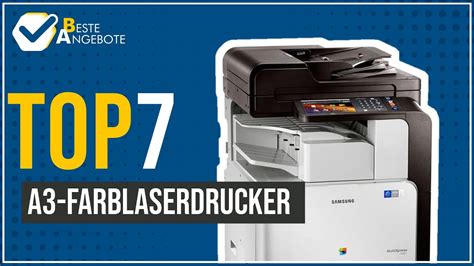 A3-Farblaserdrucker - Top 7 - (BesteAngebote) - YouTube