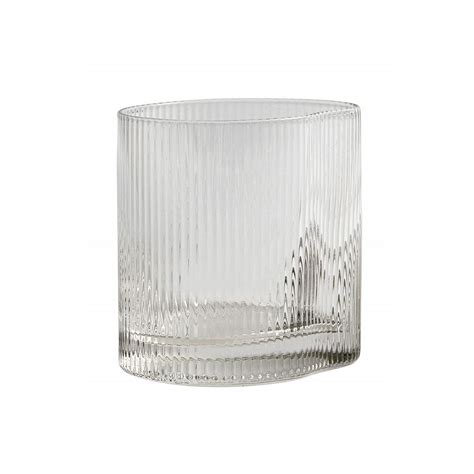 Grooved Drinking Glass The Loft By Lee Douglas Interiors