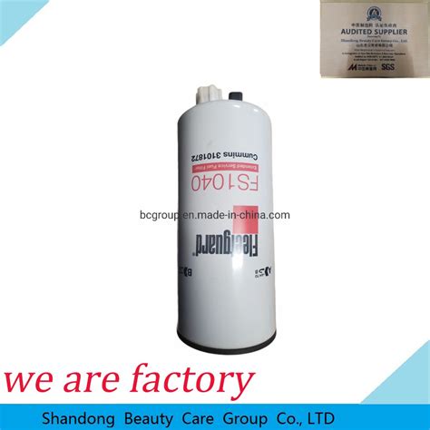 Construction Machinery Fuel Filter Fs1040 for Generator Set - China ...