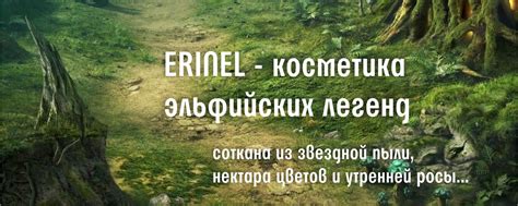 Erinel | Erinel - косметика эльфийских легенд. 2025 | ВКонтакте