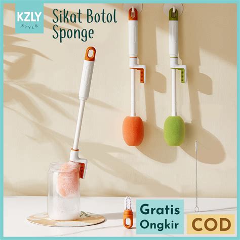 Jual Kzly Style Sponge Bottle Brush In Sikat Pembersih Botol Susu