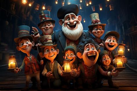 Desenho Animado Da Pixar De Um Circo Caprichoso Cheio De Talentos