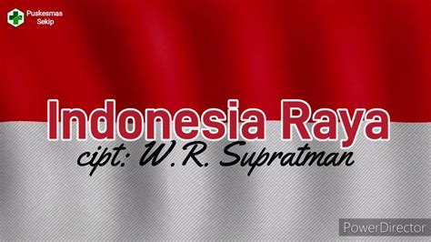 Lagu Indonesia Raya Puskesmas Sekip Youtube