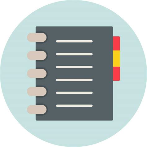 Notebook Vector Icon 32736588 Vector Art At Vecteezy