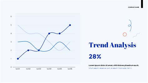 Trend Analysis Slide Layout Single