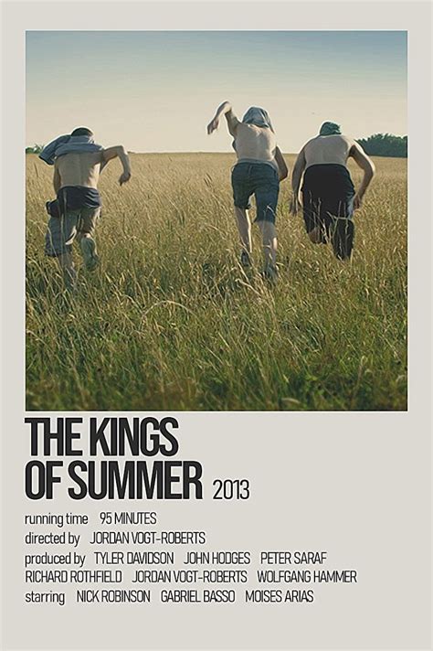 The Kings Of Summer Movie Poster | Good movies to watch, Indie movies ...