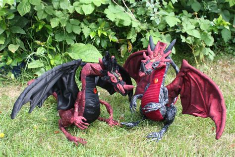 Pdf Sewing Pattern For Poseable Dragon Art Doll Textile Sculpture