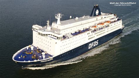 DFDS Ferry Princess Seaways Amsterdam Newcastle YouTube