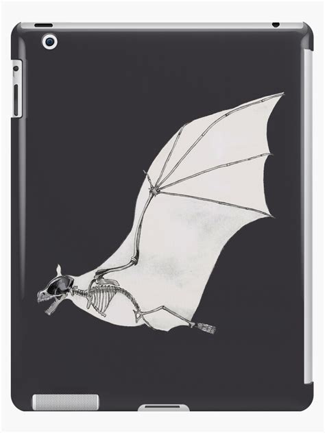 iPad Hülle Skin for Sale mit Fledermaus Skelett Horror Halloween