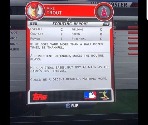 MLB the Show 2011 scouting report of Mike Trout : r/agedlikemilk