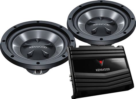 Kenwood P W1020 150 Watt Bass Package Includes KAC 5206 Amplifier And