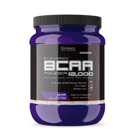 Ultimate Nutrition BCAA 12,000 Powder 30 Servings – Muscle House