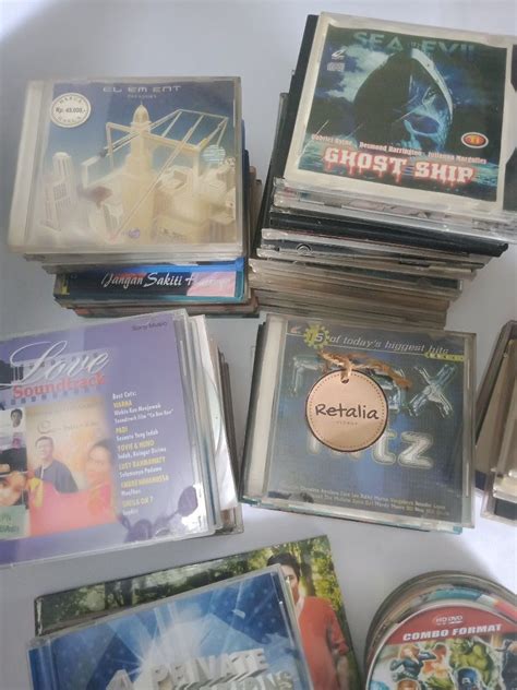 Keping Cd Dvd Vcd Bekas Untuk Kerajinan Tangan Musik Media Cd Dvd