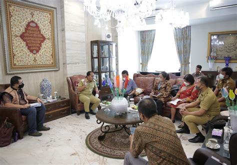 Danny Bahas Penanganan Anak Tidak Sekolah Saat Terima Kunjungan Unicef