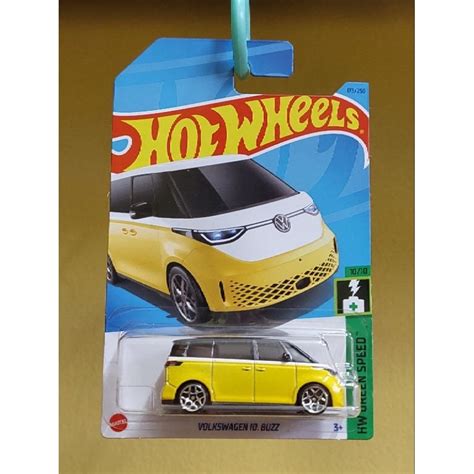 Hot Wheels Volkswagen Vw Id Buzz Yellow Shopee Malaysia