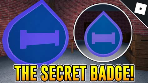 How To Get The Secret Badge In Open Flood Test Roblox Youtube