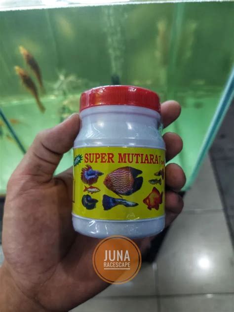 PELET SUPER MUTIARA TROPICAL KECIL PELET PAKAN IKAN HIAS SUPER Lazada