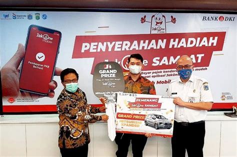 Apresiasi Wajib Pajak Kendaraan Bermotor Bank DKI Beri Hadiah Mobil