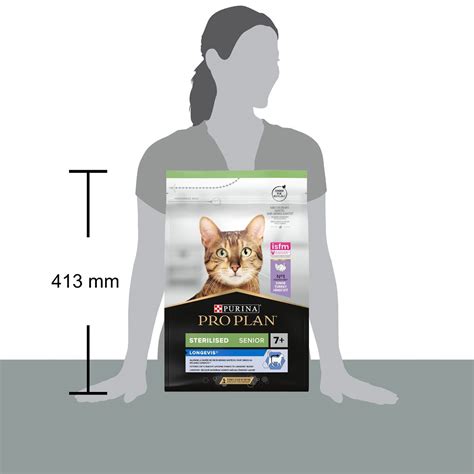 Pro Plan Longevis Sterilised 7 Senior Dry Cat Food Turkey Vital Pet