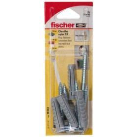 Chevilles Nylon Collerette Sx D Avec Vis Bo Te De Fischer