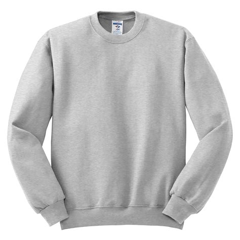 Jerzees 562m Nublend Crewneck Sweatshirt Ash Full Source