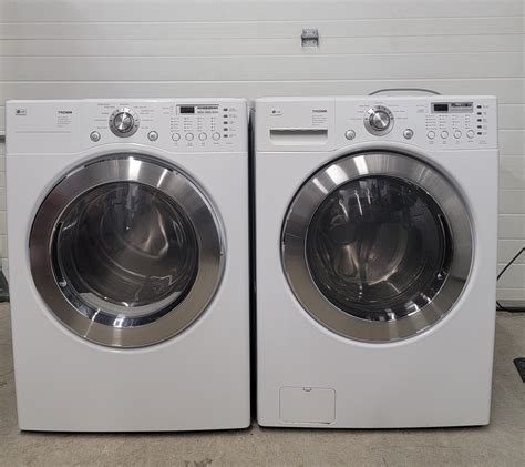 Order Your Used Set LG Washer Wm2377cw Dryer Dle6977w Today