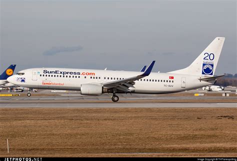 TC SUV Boeing 737 86N SunExpress THPlanespotting JetPhotos