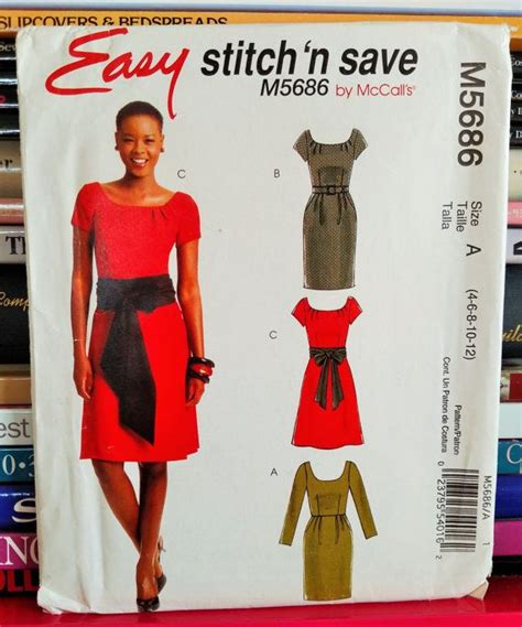 Mccall S Easy Stitch N Save Pattern Etsy Easy Stitch Pattern