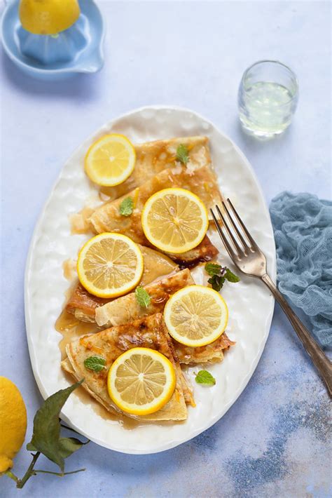 Crêpes au citron et limoncello façon Suzette Recette et vidéo Un