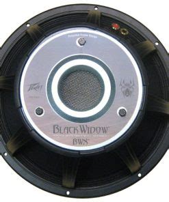 Peavey He Bwx Black Widow Woofer Speaker Exchange