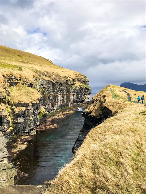 Gjógv The Faroe Islands Village On A Crazy Craggy Gorge Compass Twine