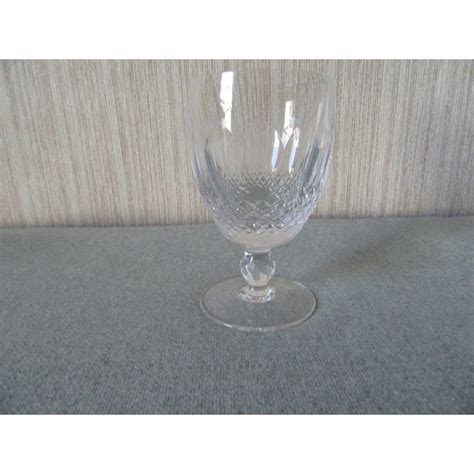 1960s Waterford Crystal Water Goblet Ireland 4 Available 525 Height Colleen Pattern