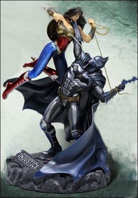 Injustice Gods Among Us Statue Wonder Woman Vs Batman Eu Jan