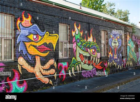 Street Art, Fitzroy, Melbourne, Victoria, Australia Stock Photo - Alamy