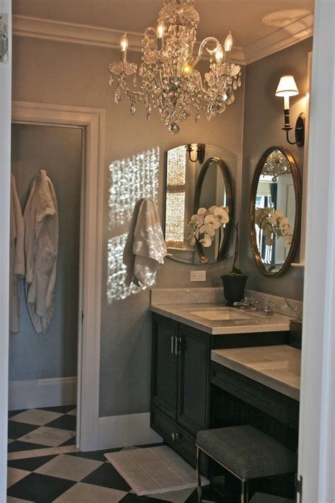 Master Bathroom Chandelier Ideas